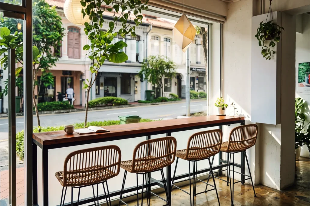 Why Does A Café Table Feel Like It Is Yours?